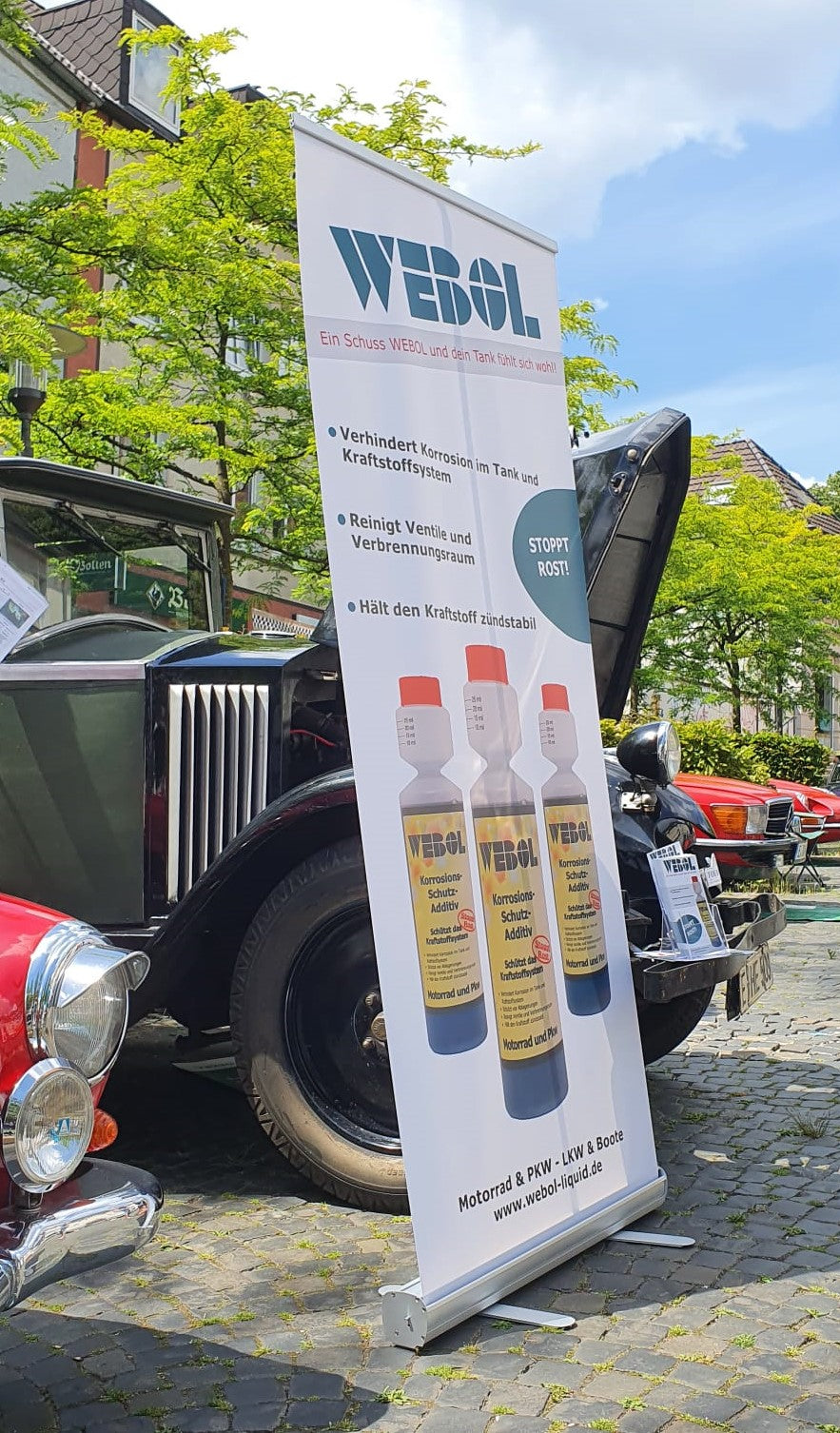 Webol ein muß für alle Oldtimer und Saisonfahrzeuge